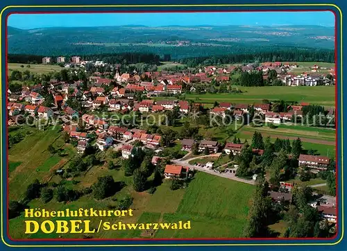AK / Ansichtskarte Dobel_Schwarzwald Fliegeraufnahme Dobel Schwarzwald