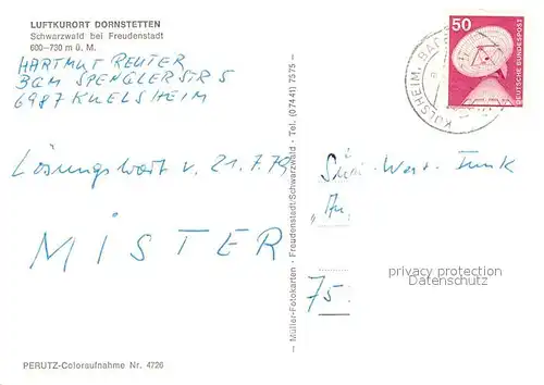 AK / Ansichtskarte Dornstetten_Wuerttemberg Fachwerkhaeuser Markt Brunnen Dornstetten_Wuerttemberg