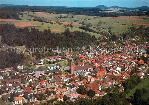 AK / Ansichtskarte Elzach Fliegeraufnahme Elzach