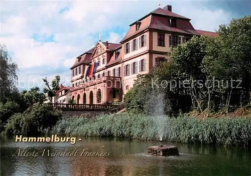 AK / Ansichtskarte Hammelburg Kellereischloss Hammelburg