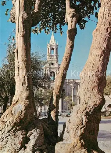 AK / Ansichtskarte Arequipa Torre de la Catedral Arequipa