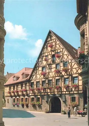 AK / Ansichtskarte Marktbreit Hotel Loewen Marktbreit