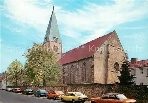 AK / Ansichtskarte Lemgo Evangelische Kirche Sankt Marien Lemgo