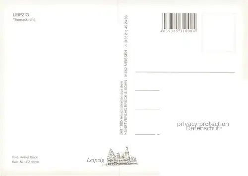 AK / Ansichtskarte Leipzig Thomaskirche Leipzig