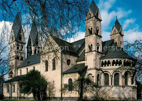 AK / Ansichtskarte Koblenz_Rhein Basilika Sankt Kastor Koblenz_Rhein