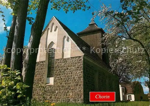 AK / Ansichtskarte Chorin Dorfkirche Chorin