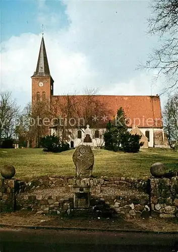 AK / Ansichtskarte Bornhoeved Kirche Bornhoeved
