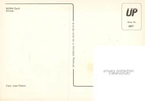 AK / Ansichtskarte Born_Darss Kirche Born_Darss