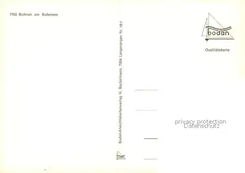 AK / Ansichtskarte Bodman_Bodensee Kirche Bodman Bodensee