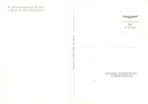 AK / Ansichtskarte Bingen_Rhein Sankt Rochuskapelle Bingen Rhein