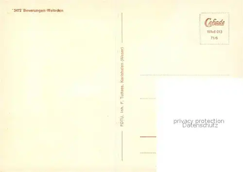 AK / Ansichtskarte Wehrden Kirche Wehrden