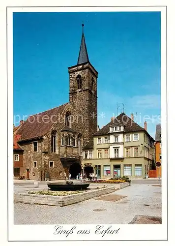 AK / Ansichtskarte Erfurt aegidienkirche Erfurt