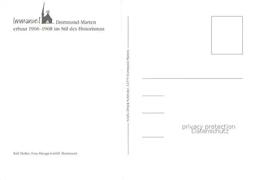 AK / Ansichtskarte Marten Immanuel Kirche Marten