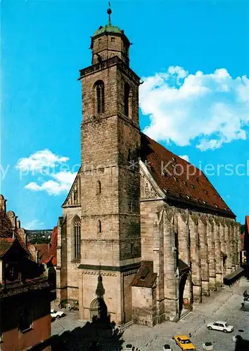 AK / Ansichtskarte Dinkelsbuehl Sankt Georgskirche Dinkelsbuehl
