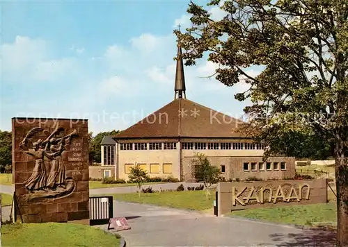 AK / Ansichtskarte Eberstadt_Darmstadt Eingang zum Land Kanaan Jesu Ruf Kapelle Marienschwesternschaft Eberstadt_Darmstadt