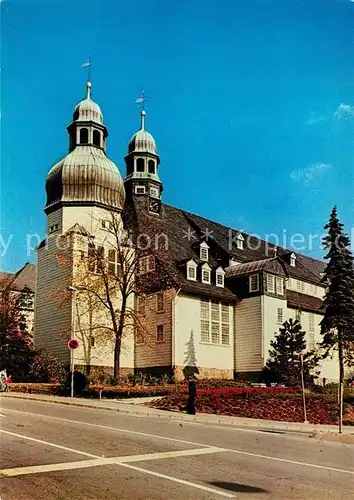 AK / Ansichtskarte Clausthal Zellerfeld Holzkirche Clausthal Zellerfeld