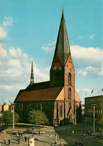 AK / Ansichtskarte Kiel Markt Nikolaikirche Kiel