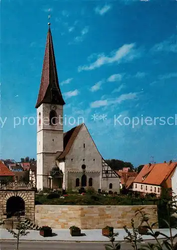 AK / Ansichtskarte Henfenfeld Sankt Nikolauskirche Henfenfeld