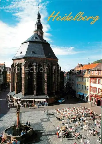 AK / Ansichtskarte Heidelberg_Neckar Heiliggeistkirche Heidelberg Neckar