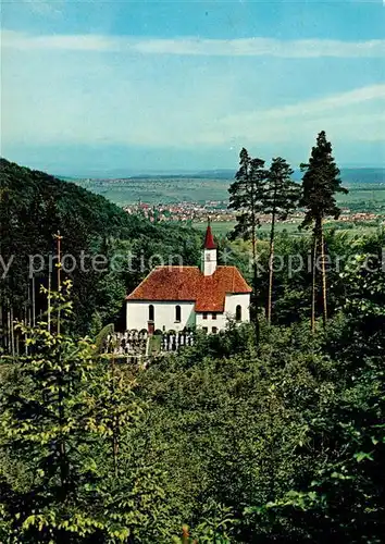 AK / Ansichtskarte Hechingen Maria Zell Kapelle Burg Hohenzollern Hechingen