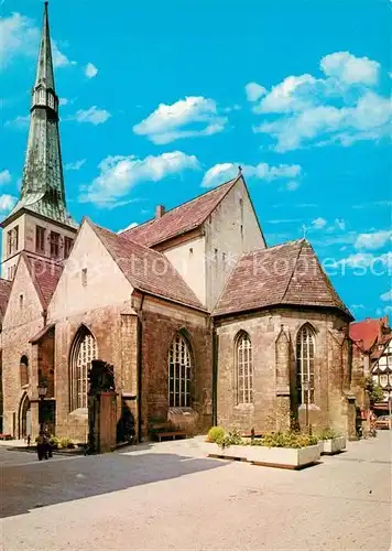AK / Ansichtskarte Hameln_Weser Marktkirche Hameln Weser