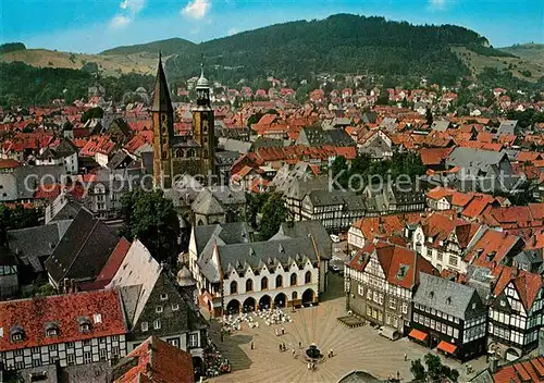 AK / Ansichtskarte Goslar Fliegeraufnahme Goslar