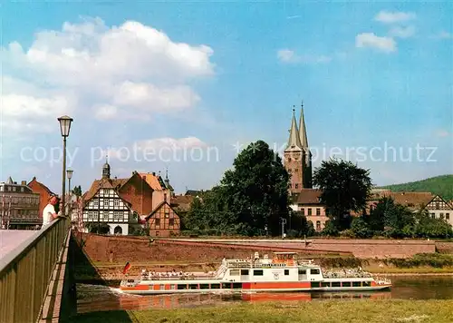 AK / Ansichtskarte Hoexter_Weser Sankt Kilianikirche Hoexter Weser