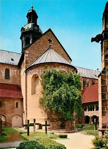 AK / Ansichtskarte Hildesheim Domchor 1000 jaehriger Rosenstock Hildesheim