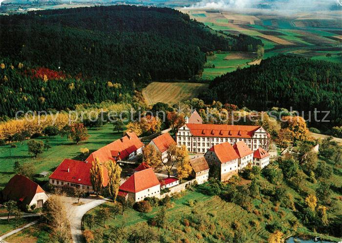 Ak Ansichtskarte Sulz Neckar Fliegeraufnahme Kloster Kirchberg