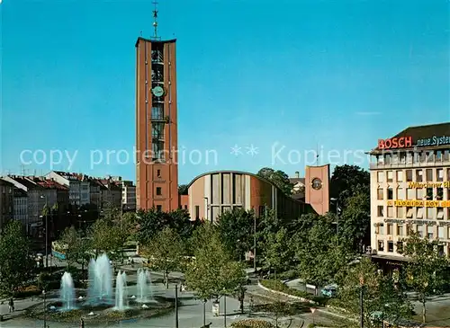 AK / Ansichtskarte Muenchen Matthaeus Kirche Sendlinger Tor Platz Muenchen