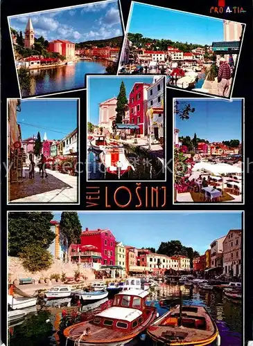 AK / Ansichtskarte Losinj Stadtansichten Hafen Losinj