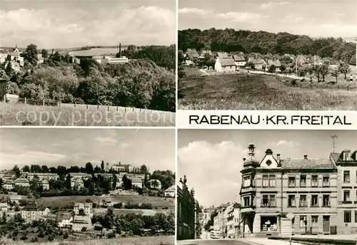 AK / Ansichtskarte Rabenau_Sachsen Teilansichten Landschaftspanorama Rabenau Sachsen
