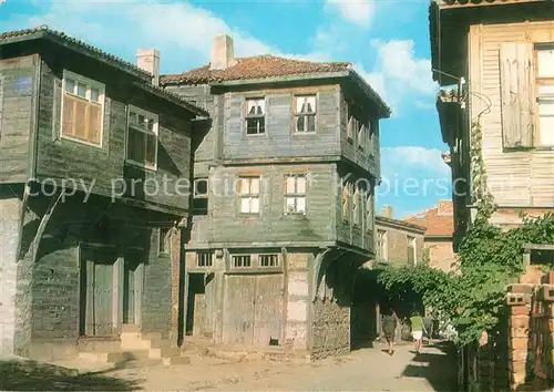 AK / Ansichtskarte Sosopol Alte Haeuser Gasse Sosopol