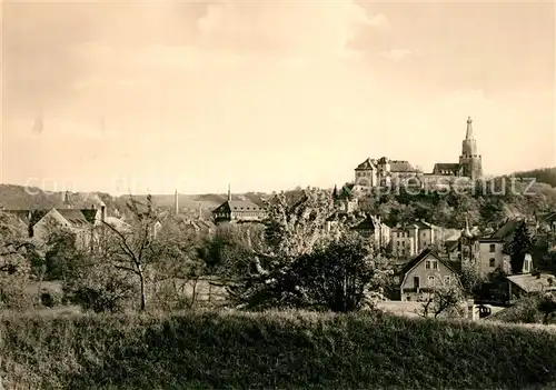 AK / Ansichtskarte Weida_Thueringen Blick zur Osterburg Weida Thueringen