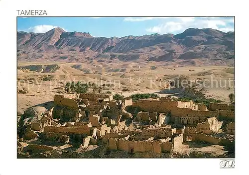 AK / Ansichtskarte Tamerza Altes Dorf Ruinenstadt Fliegeraufnahme Tamerza