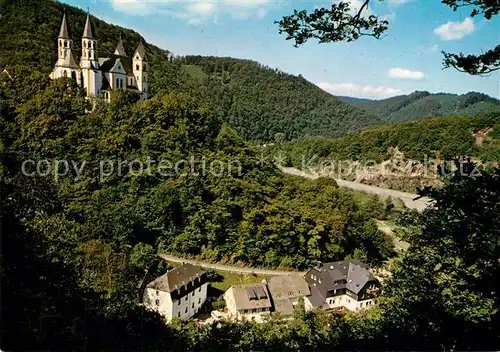 AK / Ansichtskarte Obernhof_Lahn Kloster Arnstein Klostermuehle Missionsgemeinschaft der Fackeltraeger Freizeitheim Bibelschule Obernhof_Lahn
