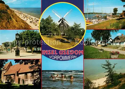 AK / Ansichtskarte Insel_Usedom ueckeritz Trassenheide Zinnowitz Ahlbeck Zempin Koserow Bansin Insel Usedom