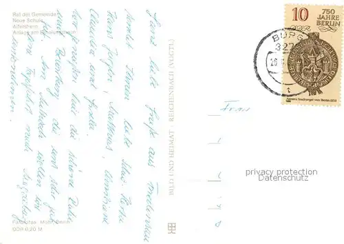 AK / Ansichtskarte Friedensau Rat der Gemeinde Neue Schule Altersheim Anlage Erholungsheim Friedensau