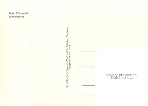 AK / Ansichtskarte Insel_Neuwerk Fliegeraufnahme Insel Neuwerk