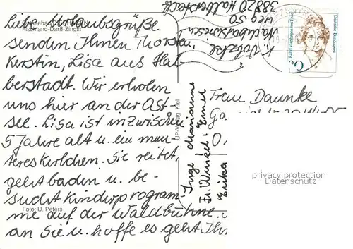 AK / Ansichtskarte Dierhagen_Ostseebad Strand Wandelhalle Bootshafen Dierhagen_Ostseebad