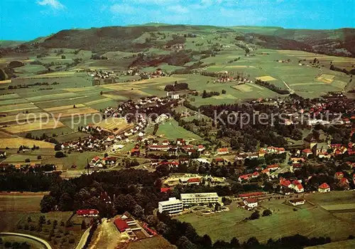 AK / Ansichtskarte Gersfeld_Rhoen Fliegeraufnahme Gersfeld Rhoen