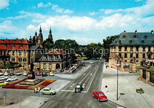 AK / Ansichtskarte Fulda Bonifatius Denkmal Stadtschloss Fulda