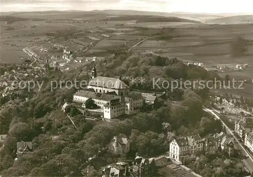 AK / Ansichtskarte Fulda Fliegeraufnahme Franziskanerkloster Frauenberg  Fulda