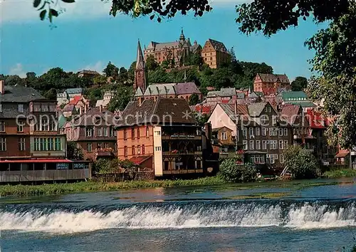 AK / Ansichtskarte Marburg_Lahn Schloss Marburg_Lahn