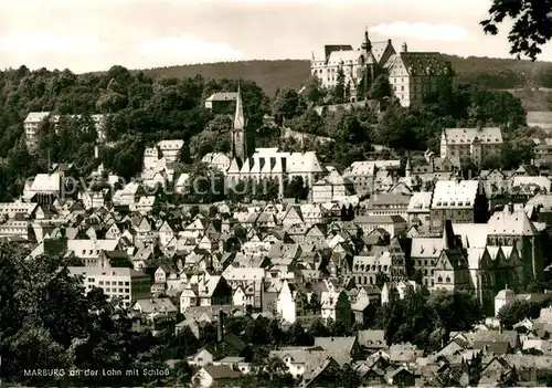 AK / Ansichtskarte Marburg_Lahn Schloss Marburg_Lahn