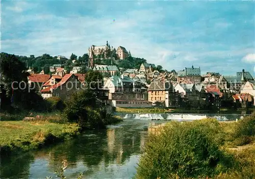 AK / Ansichtskarte Marburg_Lahn Schloss  Marburg_Lahn