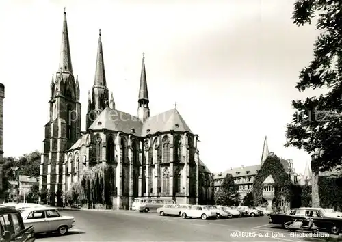 AK / Ansichtskarte Marburg_Lahn Elisabethkirche Marburg_Lahn