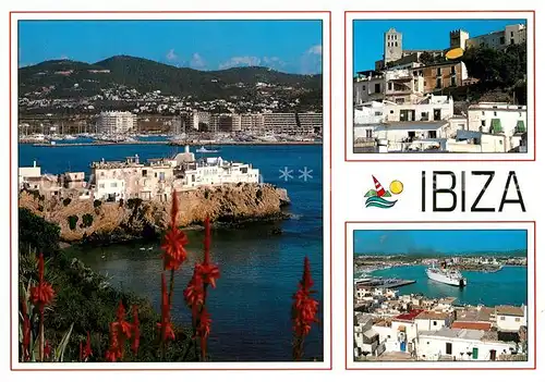 AK / Ansichtskarte Ibiza_Islas_Baleares Ciudad Stadtansichten Ibiza_Islas_Baleares