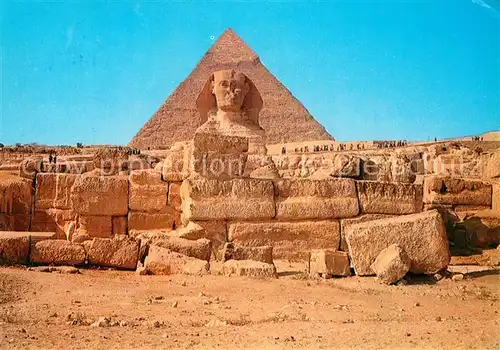 AK / Ansichtskarte Giza Grosse Sphinx Giza