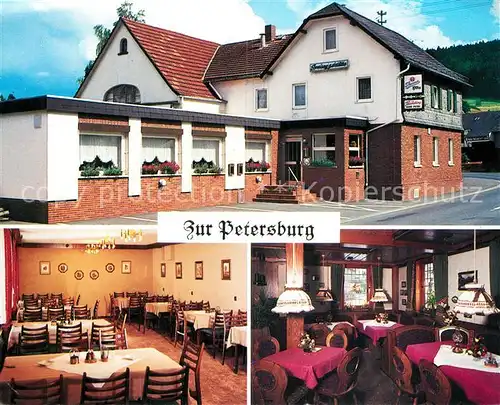 AK / Ansichtskarte Steffenberg Restaurant Zur Petersburg Steffenberg